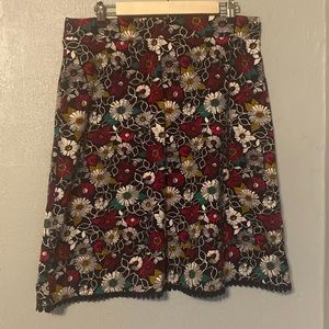 Marks & Spencer floral skirt size 14 UK